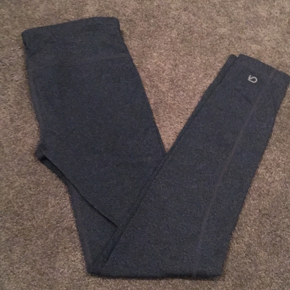 Heathered blue/grey gapfit leggings